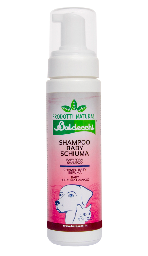 Shampooing pour bebe en mousse 